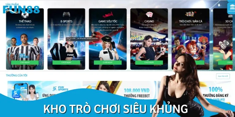 Cổng game sở hữu kho game triệu đô