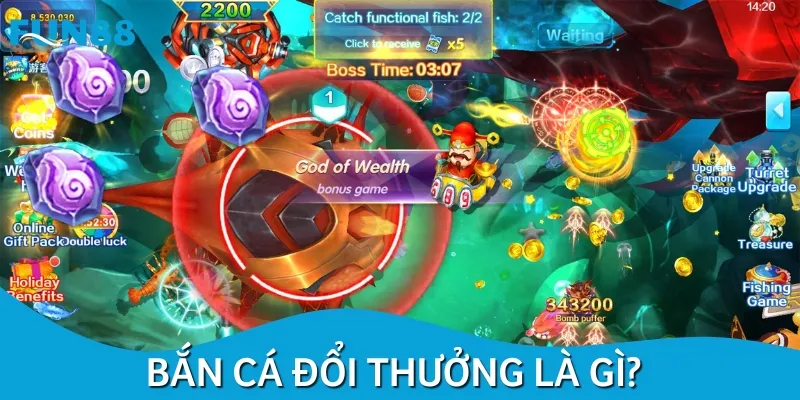 Bắn cá đổi thưởng là dòng game ấn tượng với bet thủ