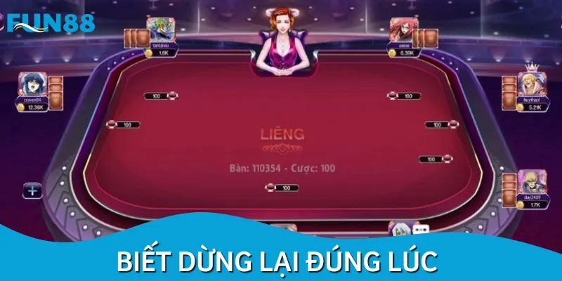 Biết khi nào nên dừng lại để bảo toàn vốn và ổn định tài chính